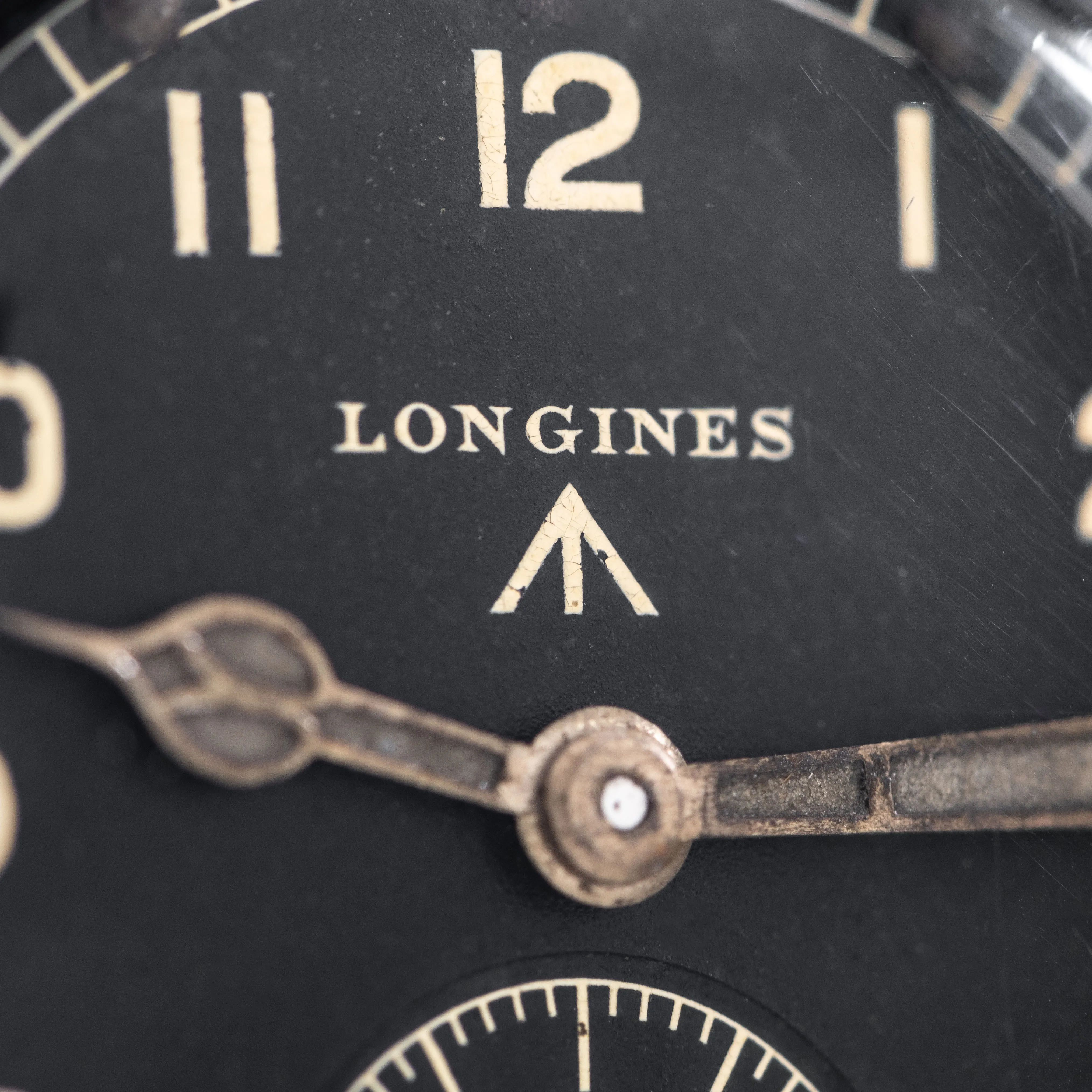 1945 Vintage Longines Ref. 23088 "Greenlander" WWII Era RAF British Military Stainless Steel Watch (# 14961)