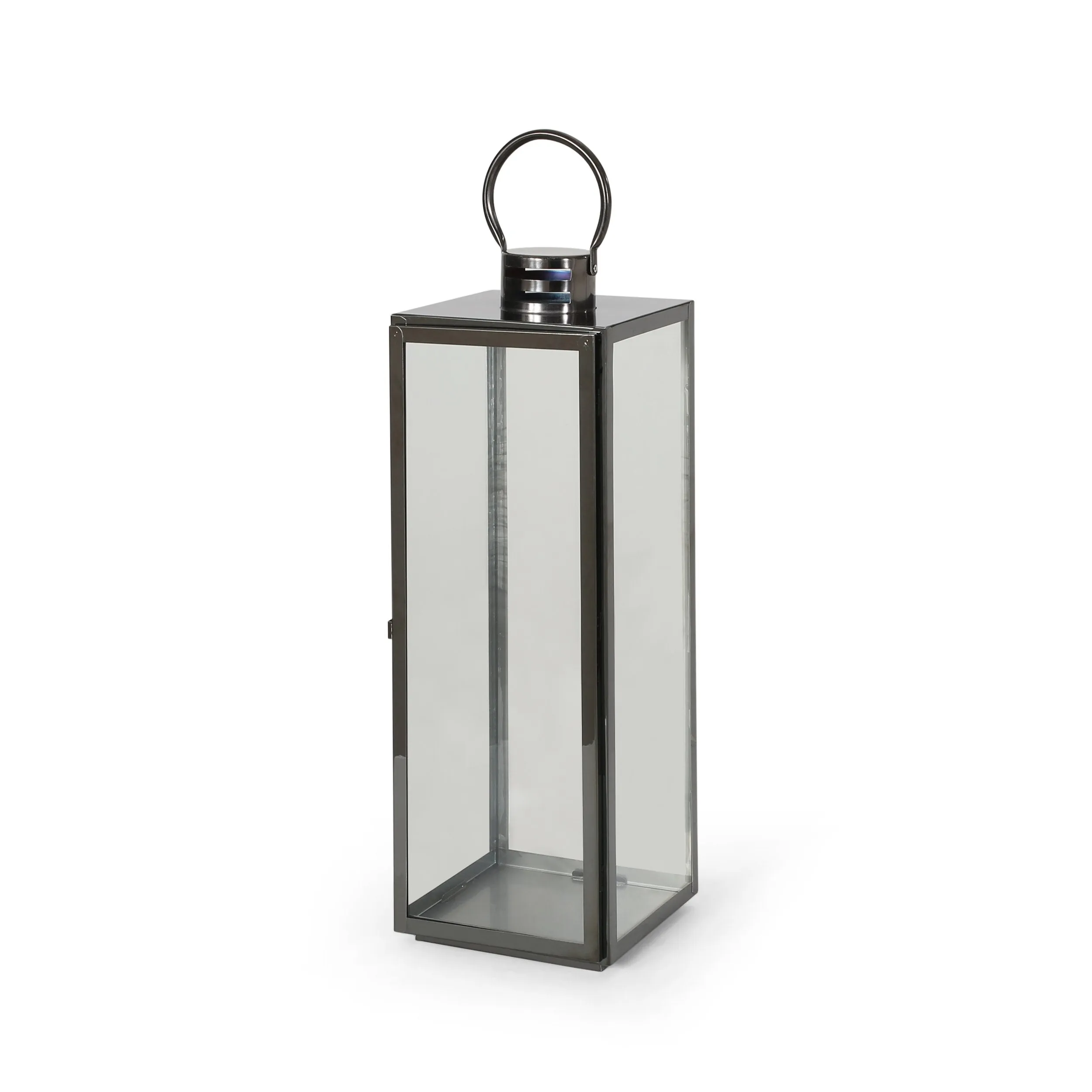 24" Modern Stainless Steel Lantern - NH172013