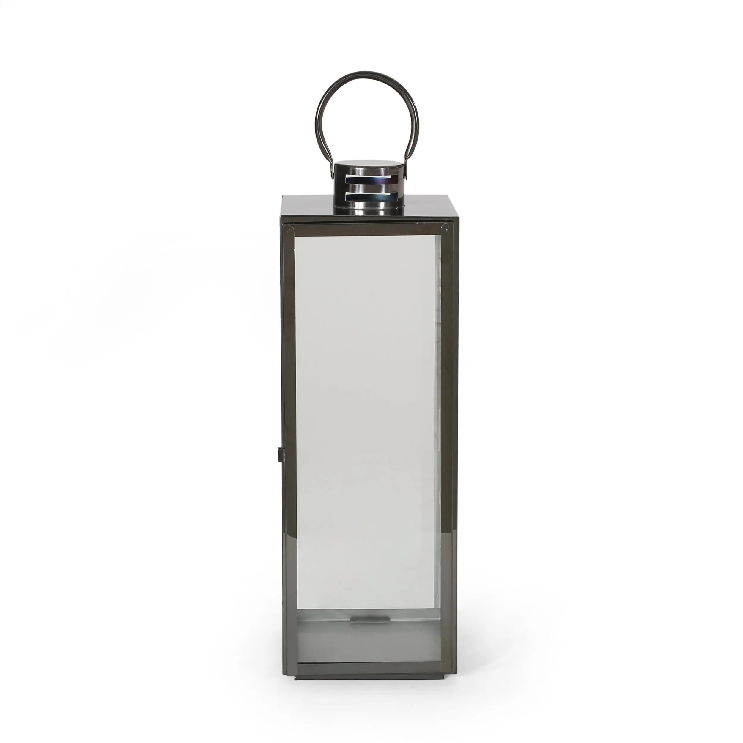 24" Modern Stainless Steel Lantern - NH172013