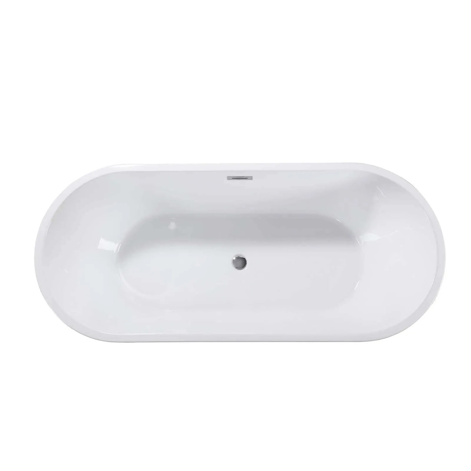 59" Non-Porous Acrylic Bathtub