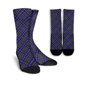 Alexander of Menstry Tartan Crew Socks Cross Tartan Style