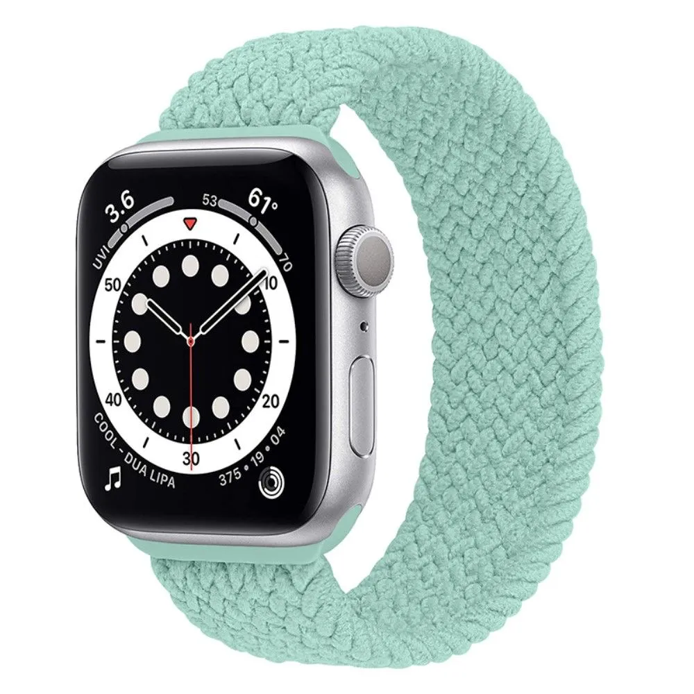 Apple Watch (41mm) elastic watch strap - Mint Green / Size: L