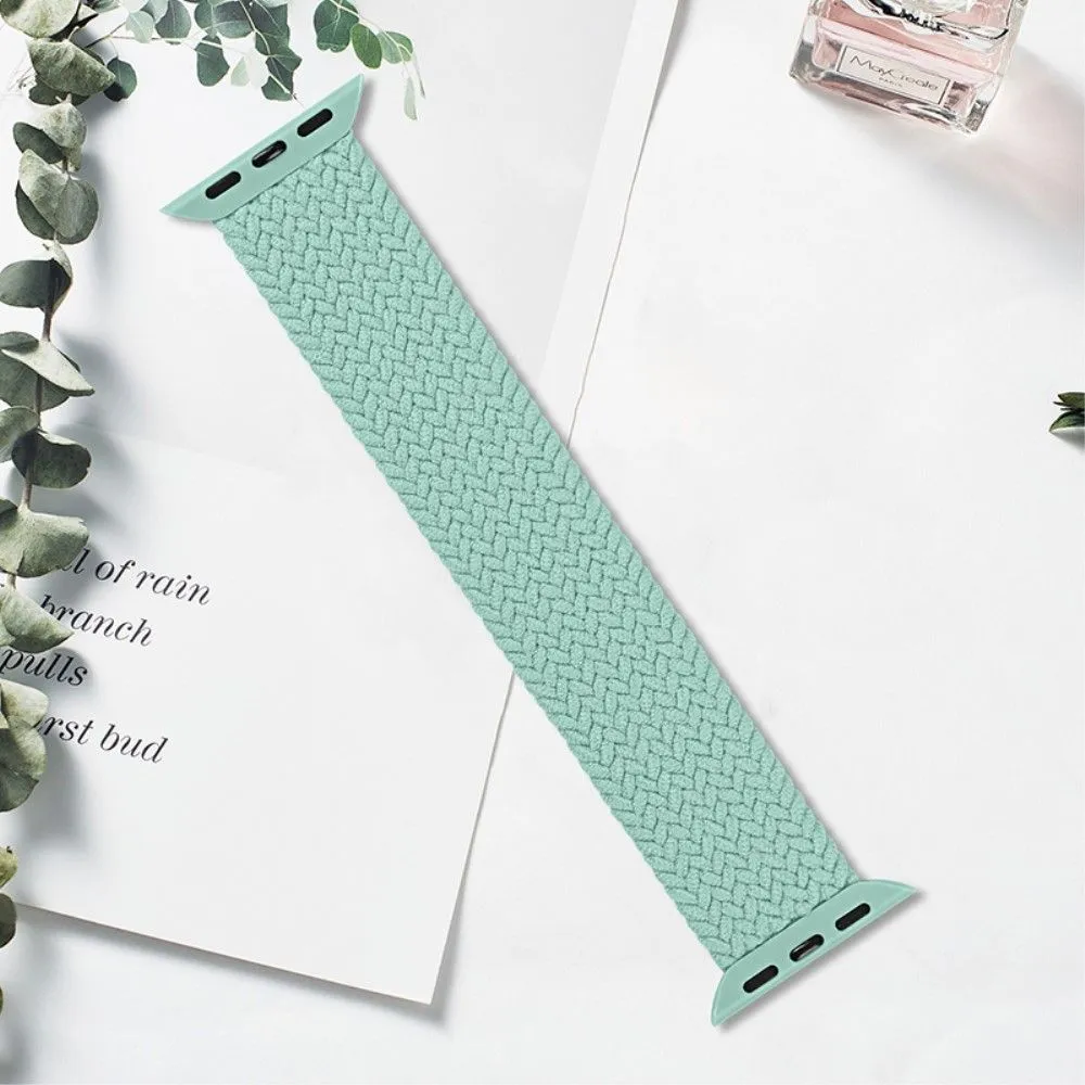 Apple Watch (41mm) elastic watch strap - Mint Green / Size: L