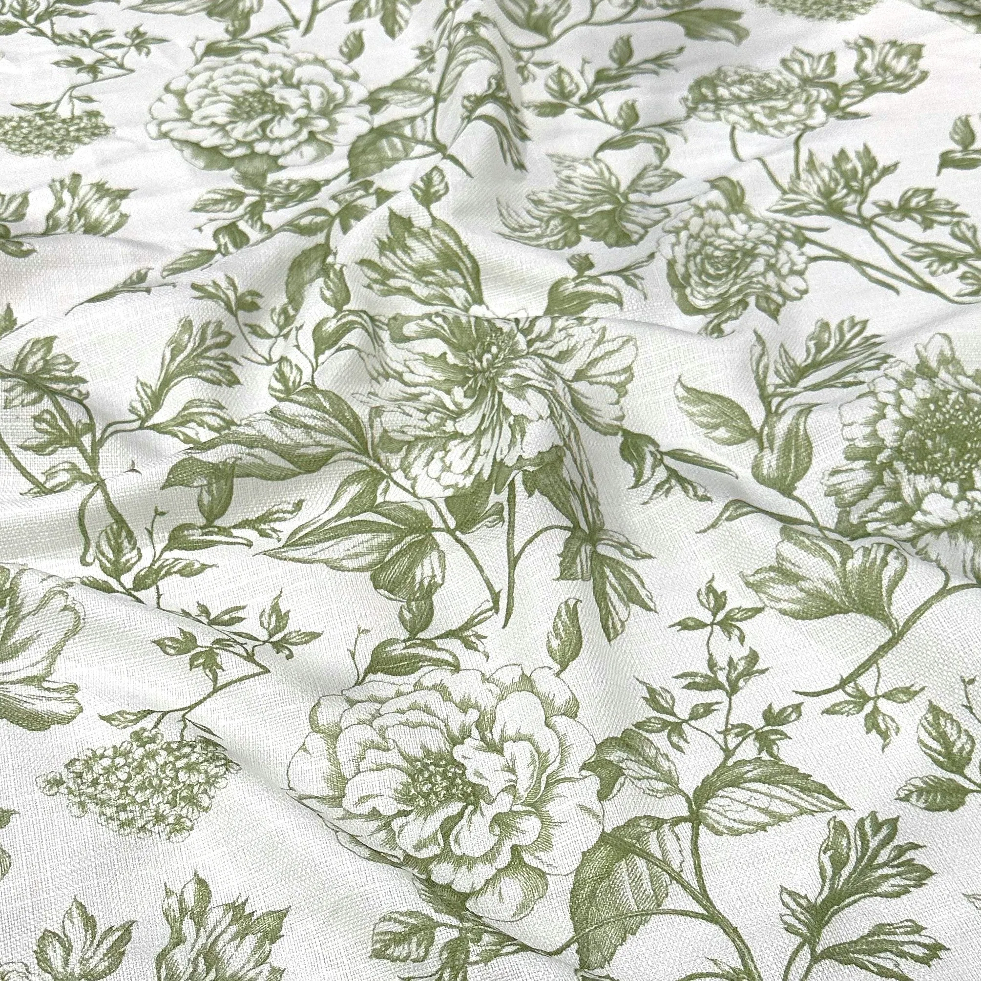 Artistry Bloom Table Linen in Sage