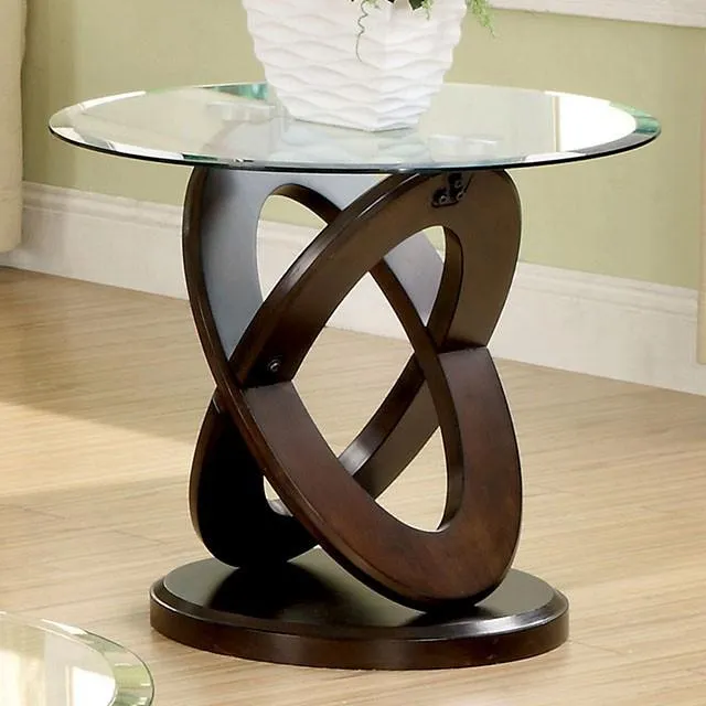 Atwood II Dark Walnut End Table