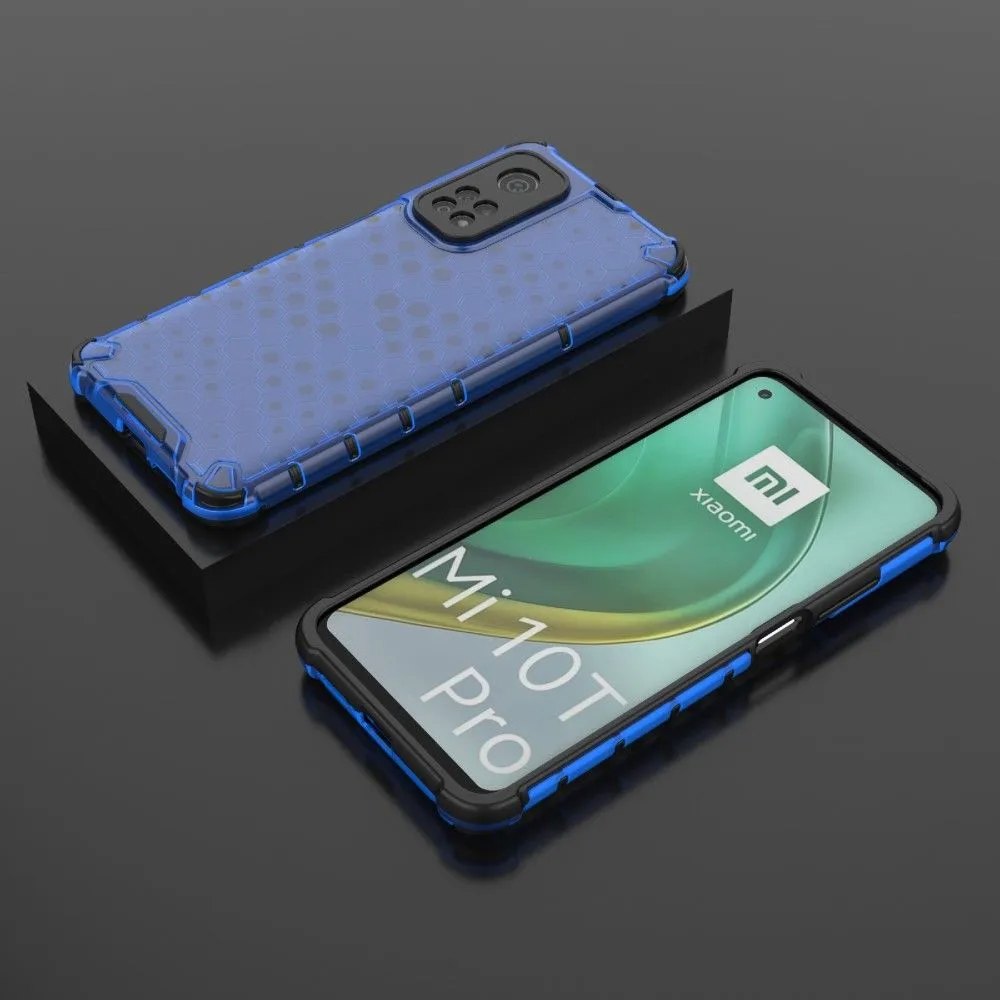 Bofink Honeycomb Xiaomi 11T / 11T Pro case - Blue