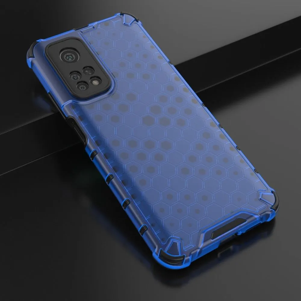 Bofink Honeycomb Xiaomi 11T / 11T Pro case - Blue