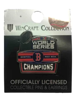 Boston Red Sox 2018 MLB World Series Champions WinCraft Trophy Lapel Pin