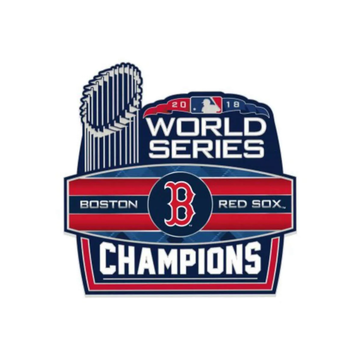 Boston Red Sox 2018 MLB World Series Champions WinCraft Trophy Lapel Pin