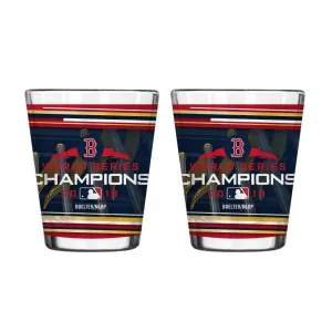 Boston Red Sox 2018 World Series Champions Boelter Sublimated Shot Glass (2oz)