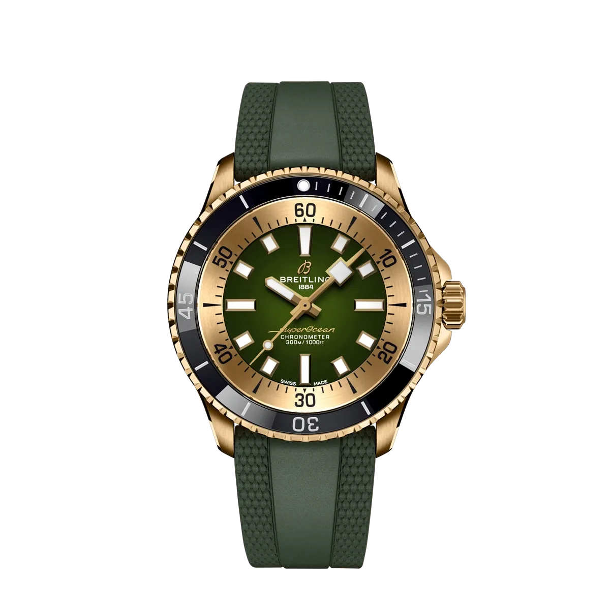 Breitling Superocean Automatic 42 Bronze - Green Dial