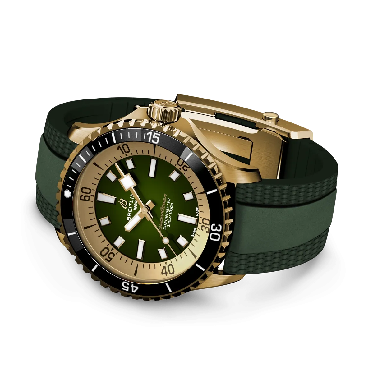 Breitling Superocean Automatic 42 Bronze - Green Dial