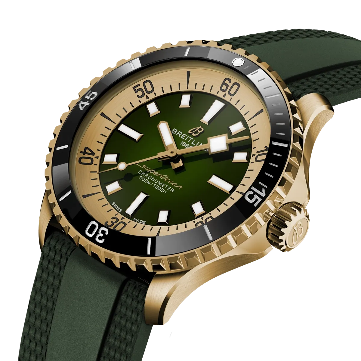 Breitling Superocean Automatic 42 Bronze - Green Dial