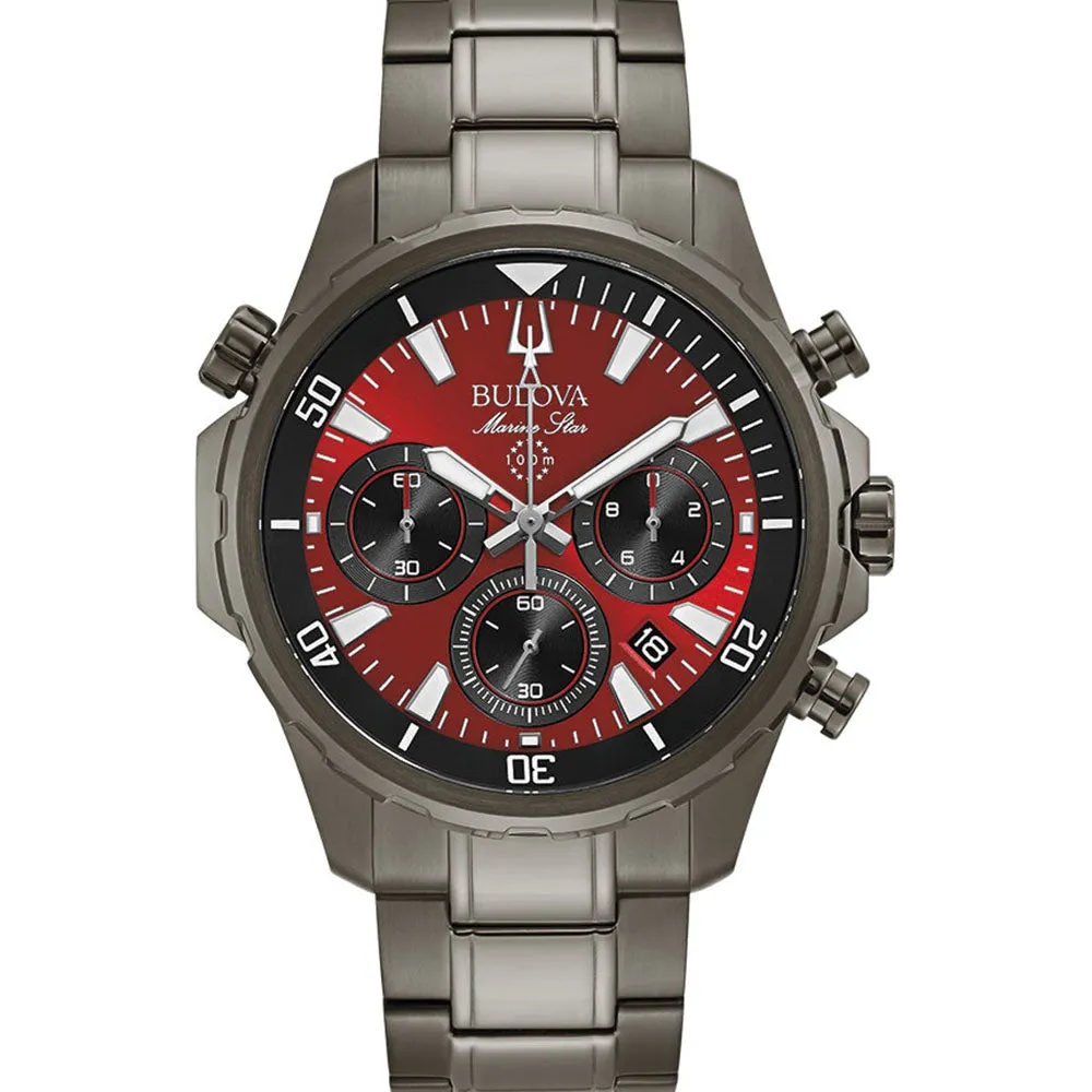 Bulova 98B350 Marine Star Chronograph Mens Watch