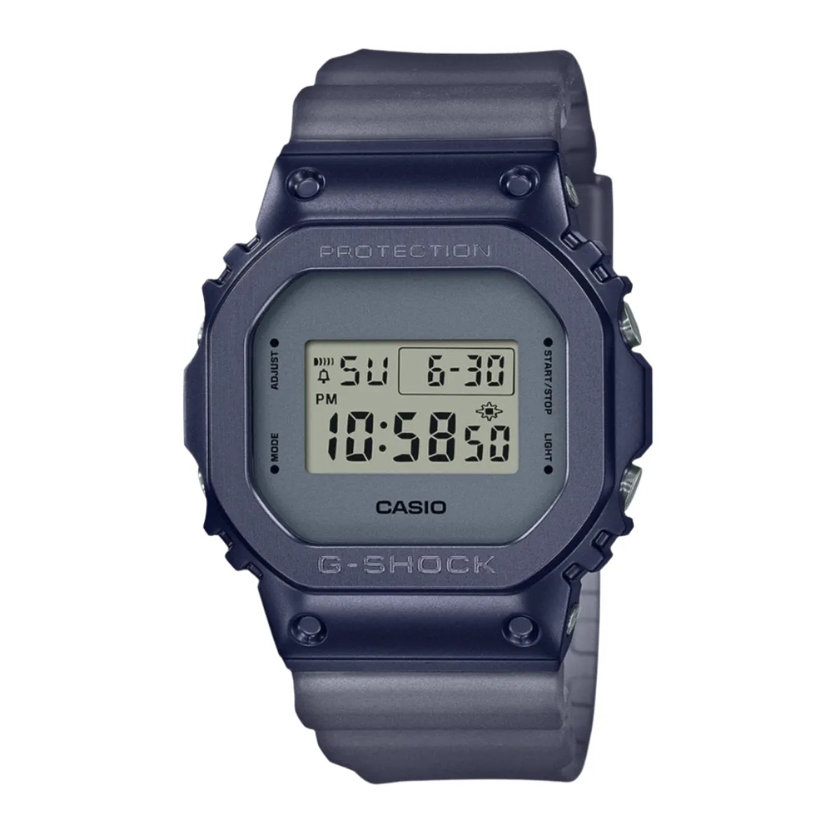 CASIO G-SHOCK METAL COVERED MIDNIGHT FOG EDITION WATCH | GM-5600MF-2DR