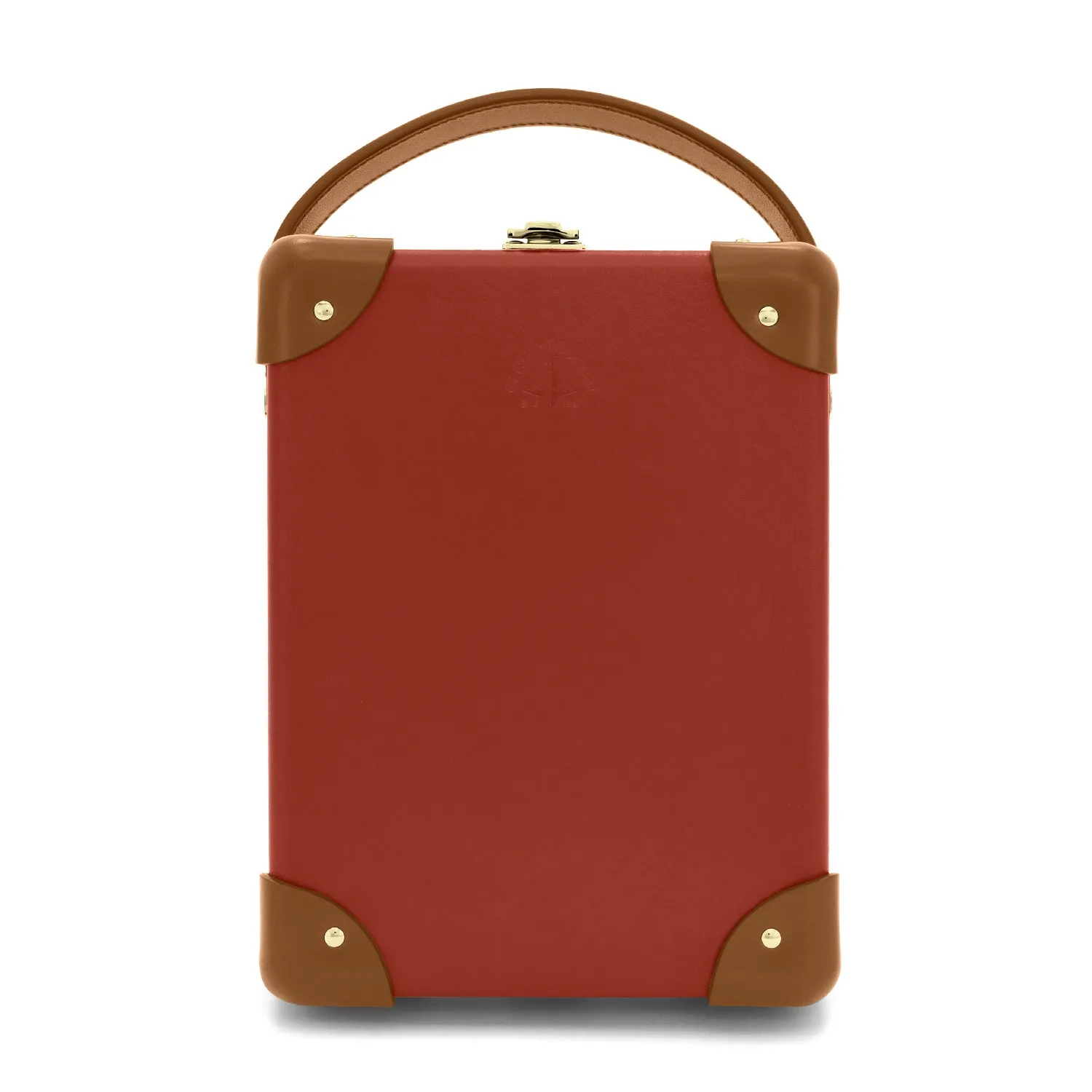 Centenary · 3-Slot Watch Case | Red/Caramel