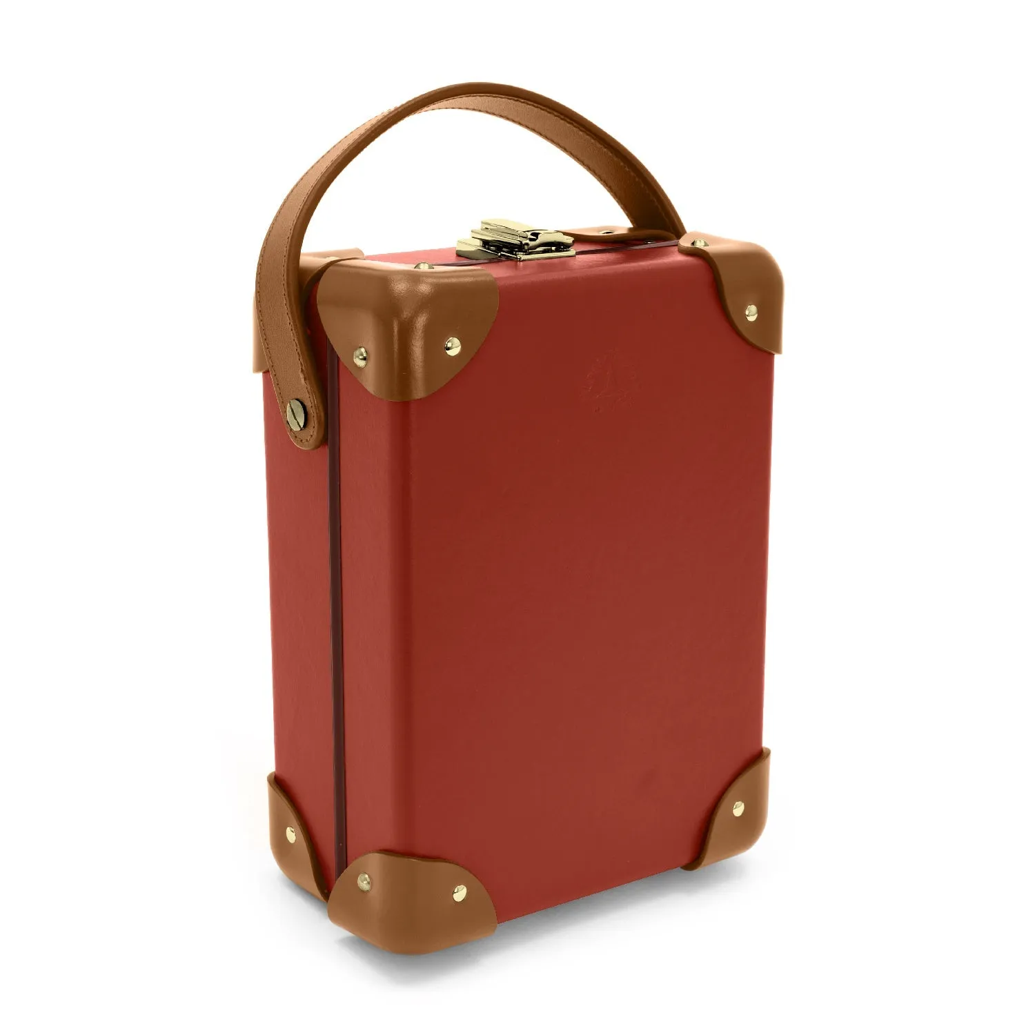 Centenary · 3-Slot Watch Case | Red/Caramel