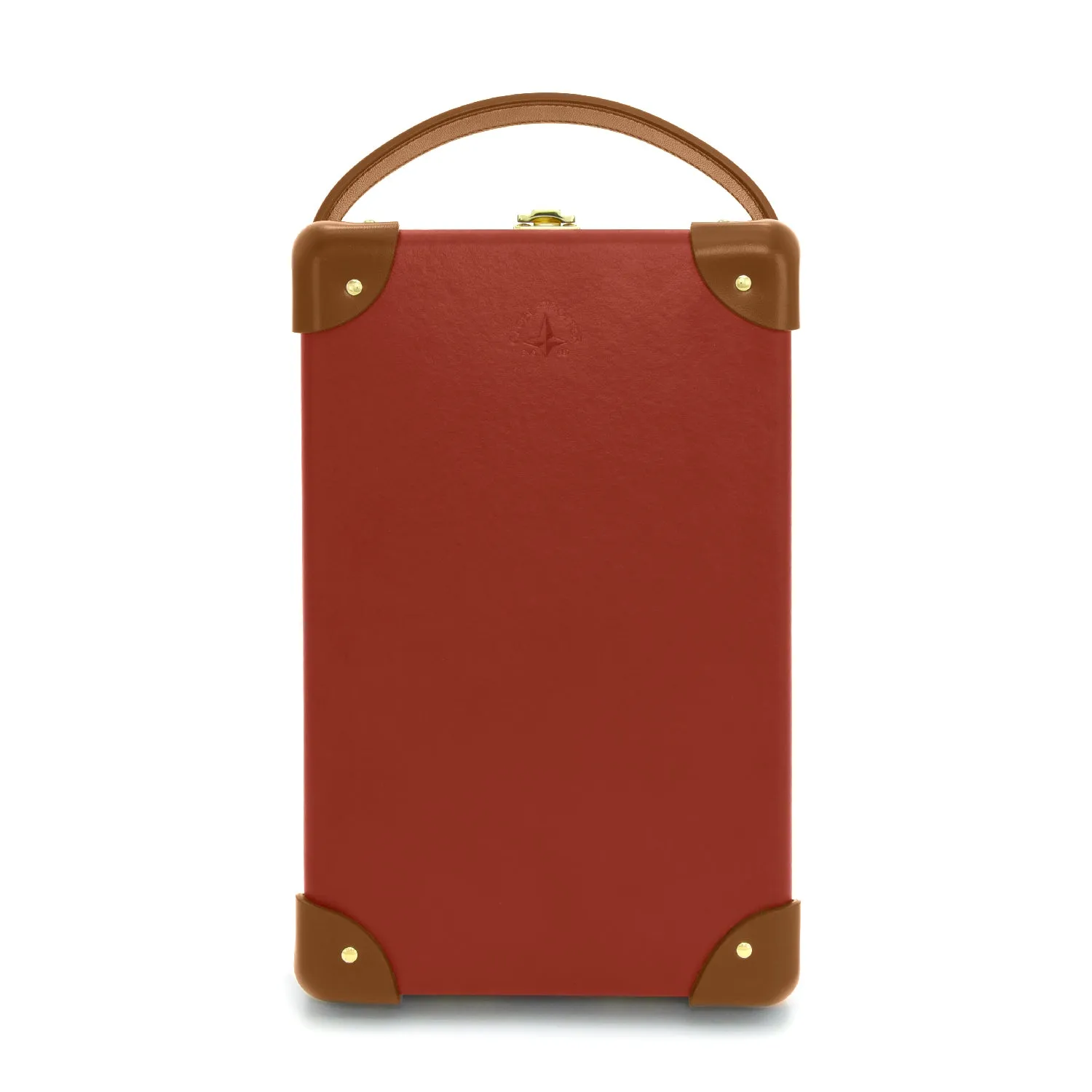 Centenary · 6-Slot Watch Case | Red/Caramel