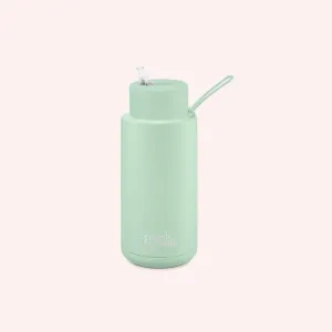 Ceramic Reusable Bottle 34oz - Mint Gelato