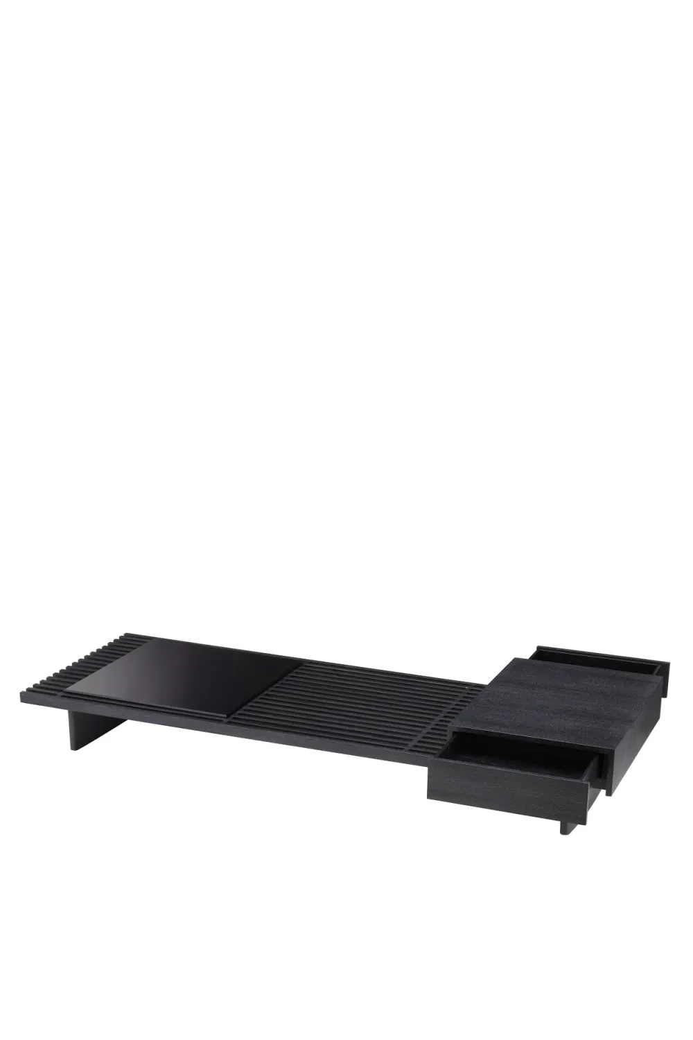 Charcoal Gray Oak Coffee Table | Eichholtz The Crest