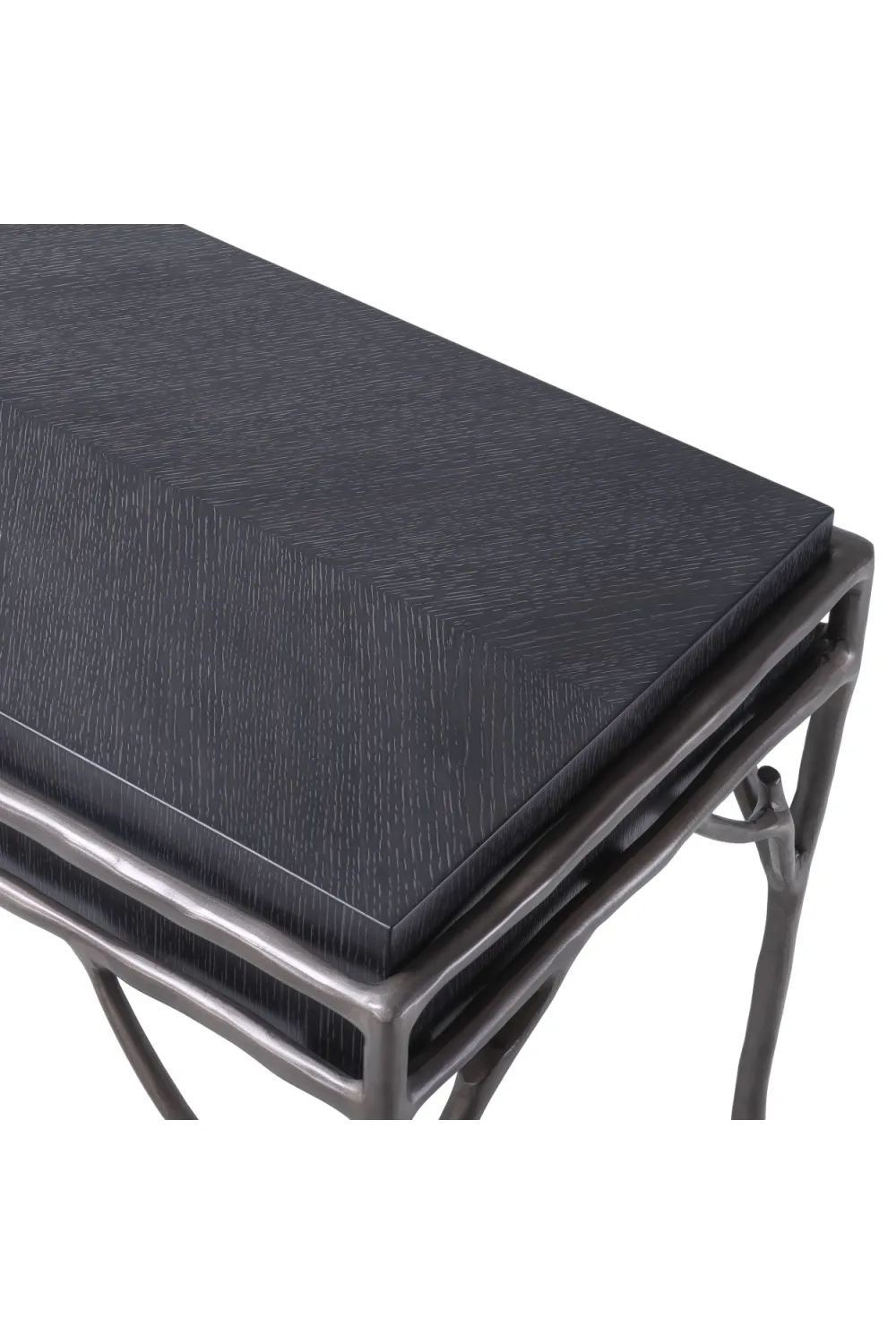 Charcoal Gray Oak Console Table | Eichholtz Premier