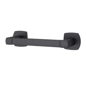 Deckard 9.06" Flat Bar Toilet Paper Holder in Matte Black