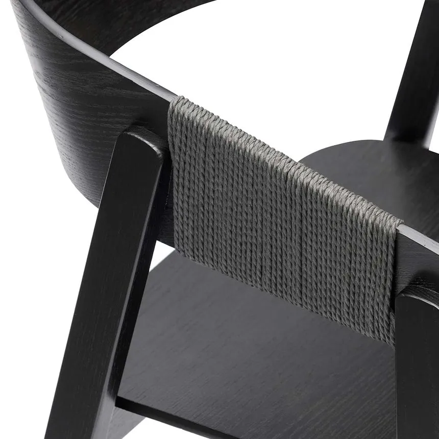 Dining Chair - Full Black (Set of 2)