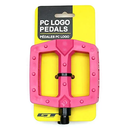 GT PC Logo BMX Pedals