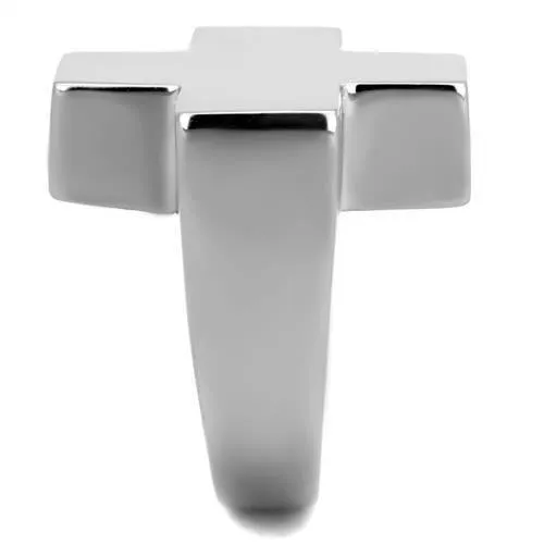 High polished (no plating) Stainless Steel Ring with No Stone for Women Style TK1827