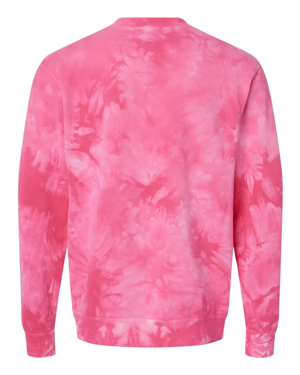 Independent Trading Co. Midweight Tie-Dyed Crewneck Sweatshirt PRM3500TD