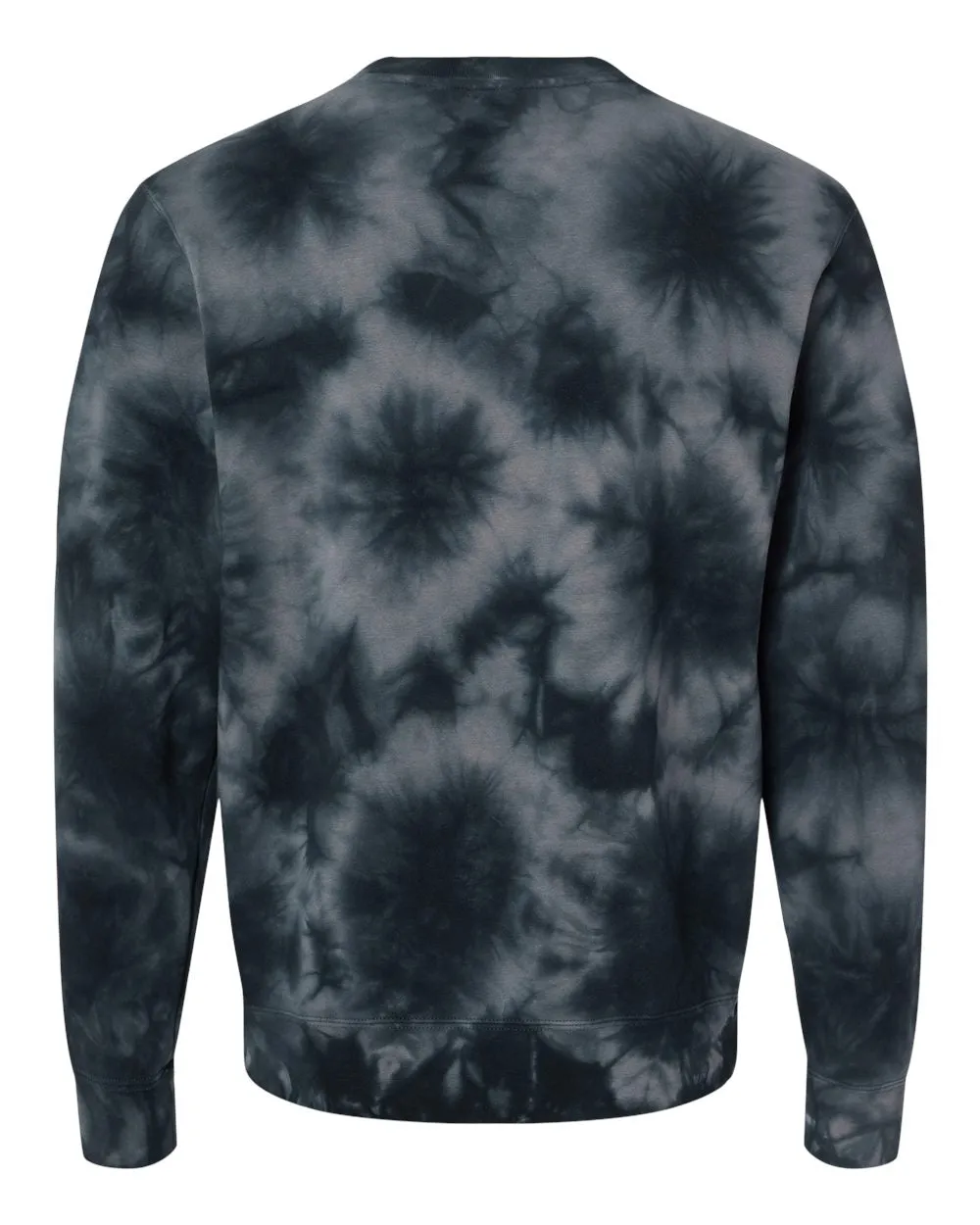 Independent Trading Co. Midweight Tie-Dyed Crewneck Sweatshirt PRM3500TD