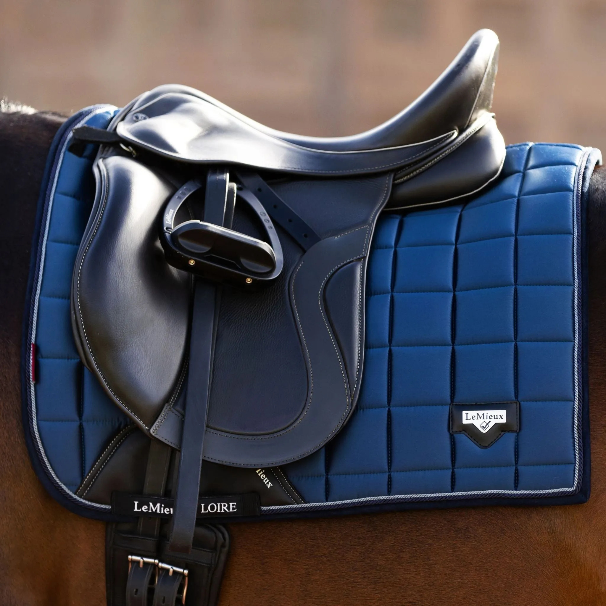 LeMieux Loire Classic Satin Square Dressage Saddle Pad