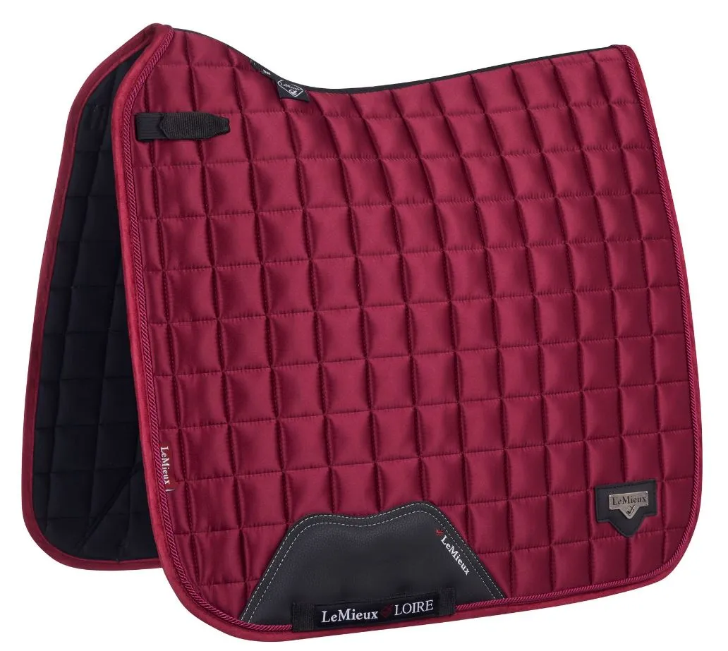 LeMieux Loire Classic Satin Square Dressage Saddle Pad