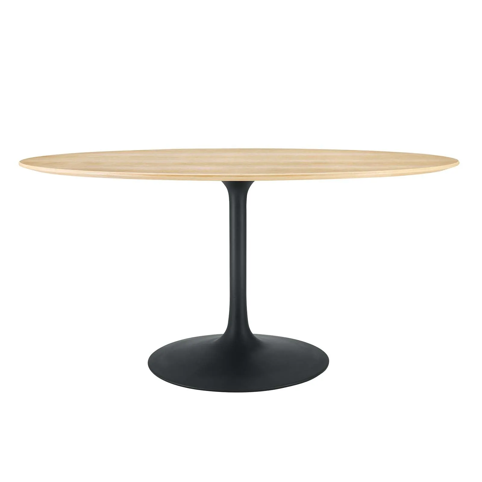 Lippa 60" Oval Wood Grain Dining Table