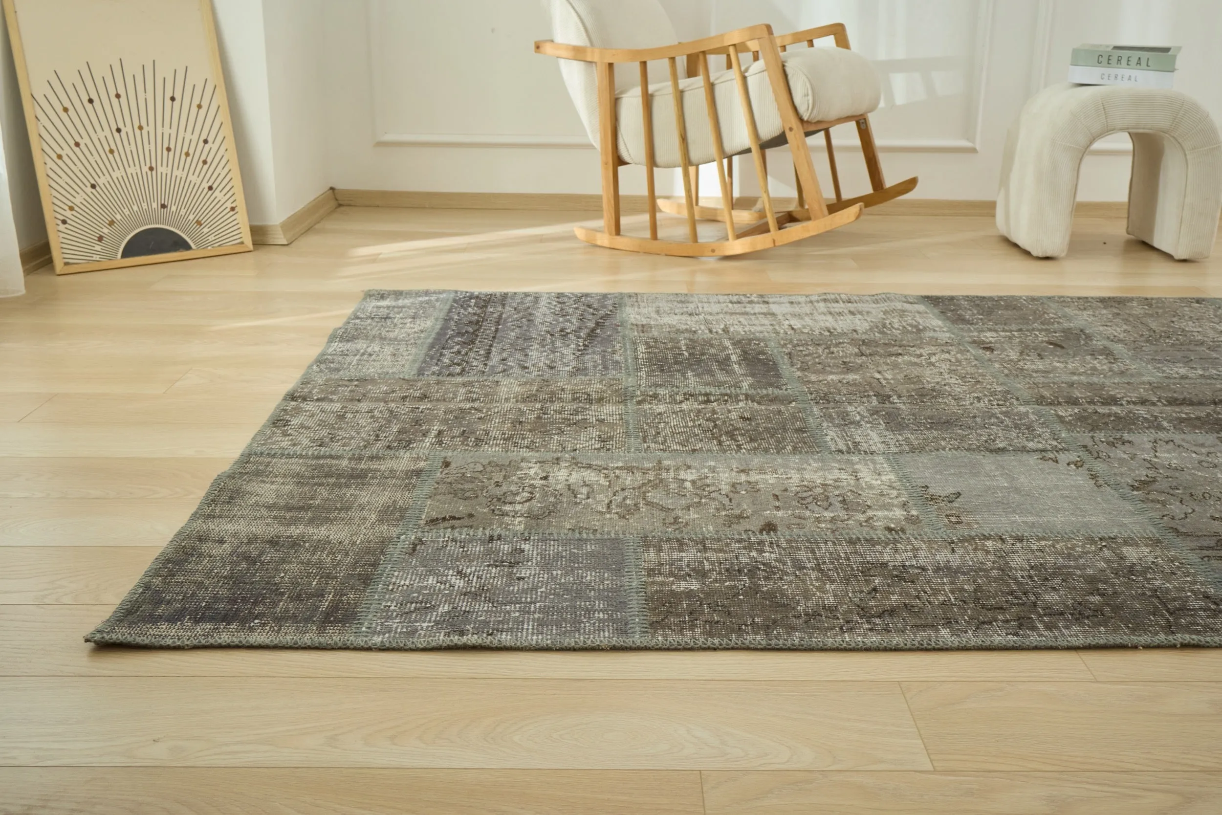 Macey - Vintage Turkish Patchwork Rug