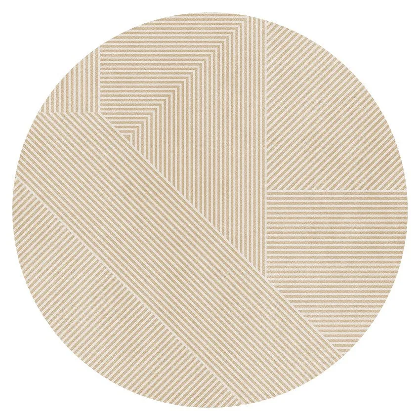 Modern Rugs for Dining Room, Circular Modern Rugs for Bedroom, Contemporary Round Rugs, Geometric Modern Rug Ideas for Living Room