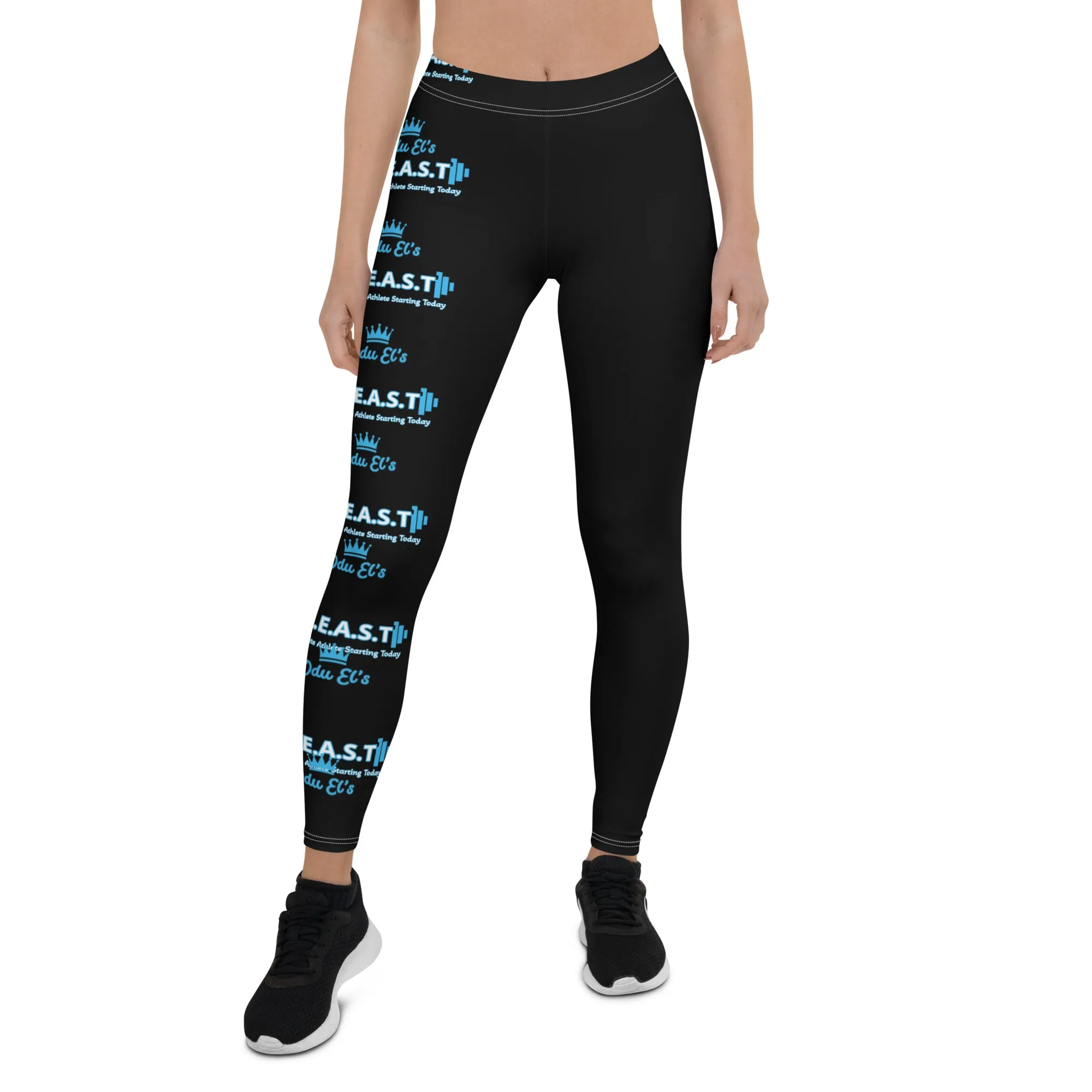 Odu El's B.E.A.S.T. Print Leggings