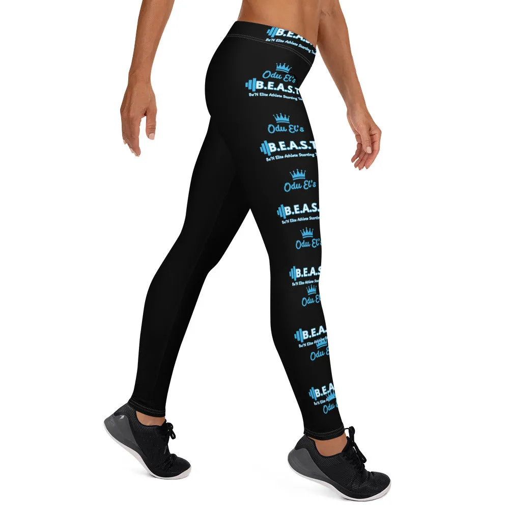 Odu El's B.E.A.S.T. Print Leggings