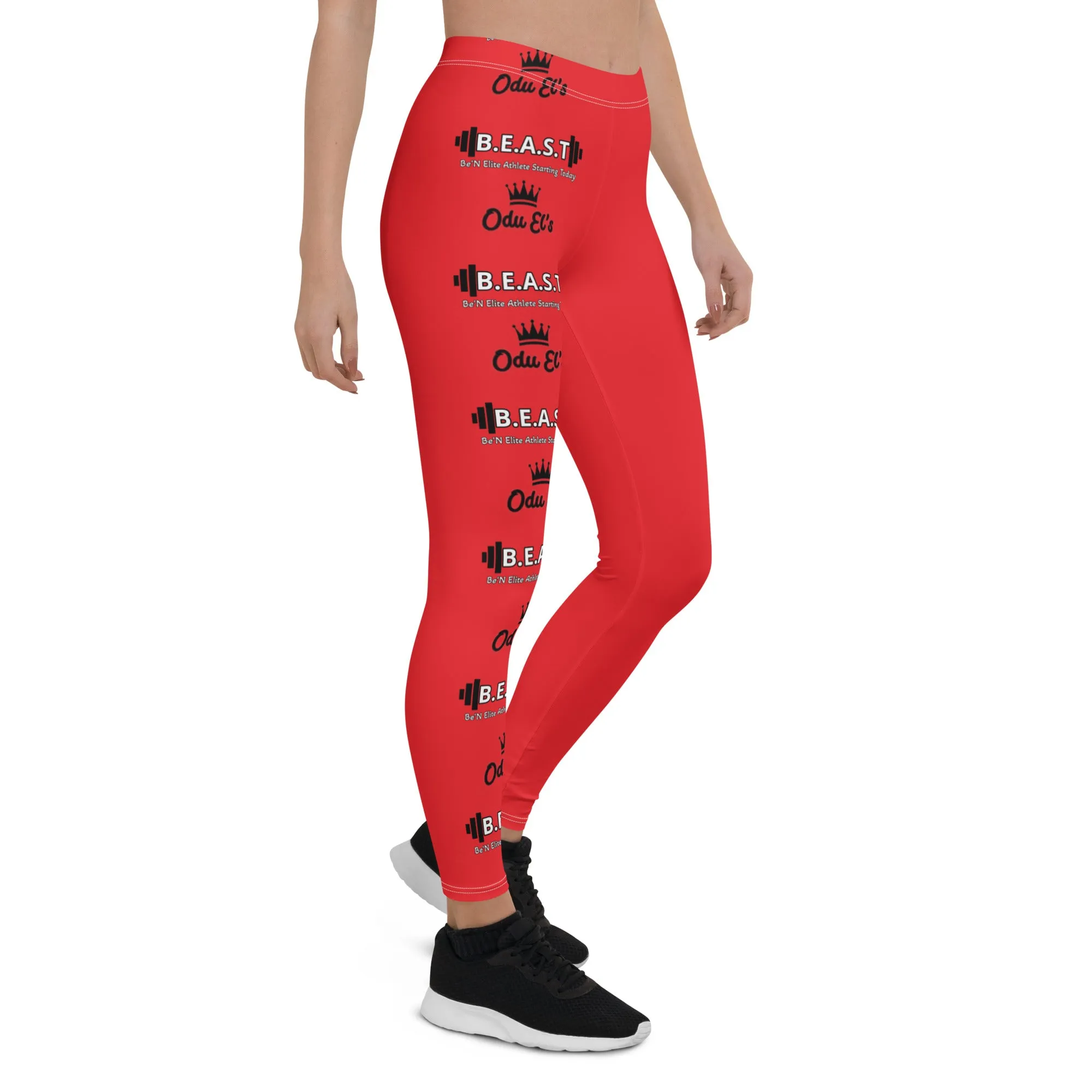 Odu El's B.E.A.S.T. Print Leggings