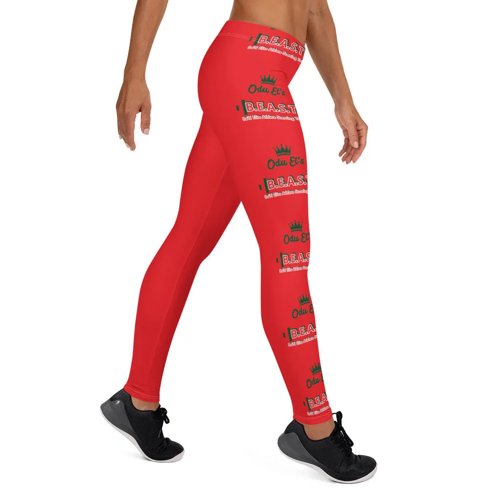 Odu El's B.E.A.S.T. Print Leggings