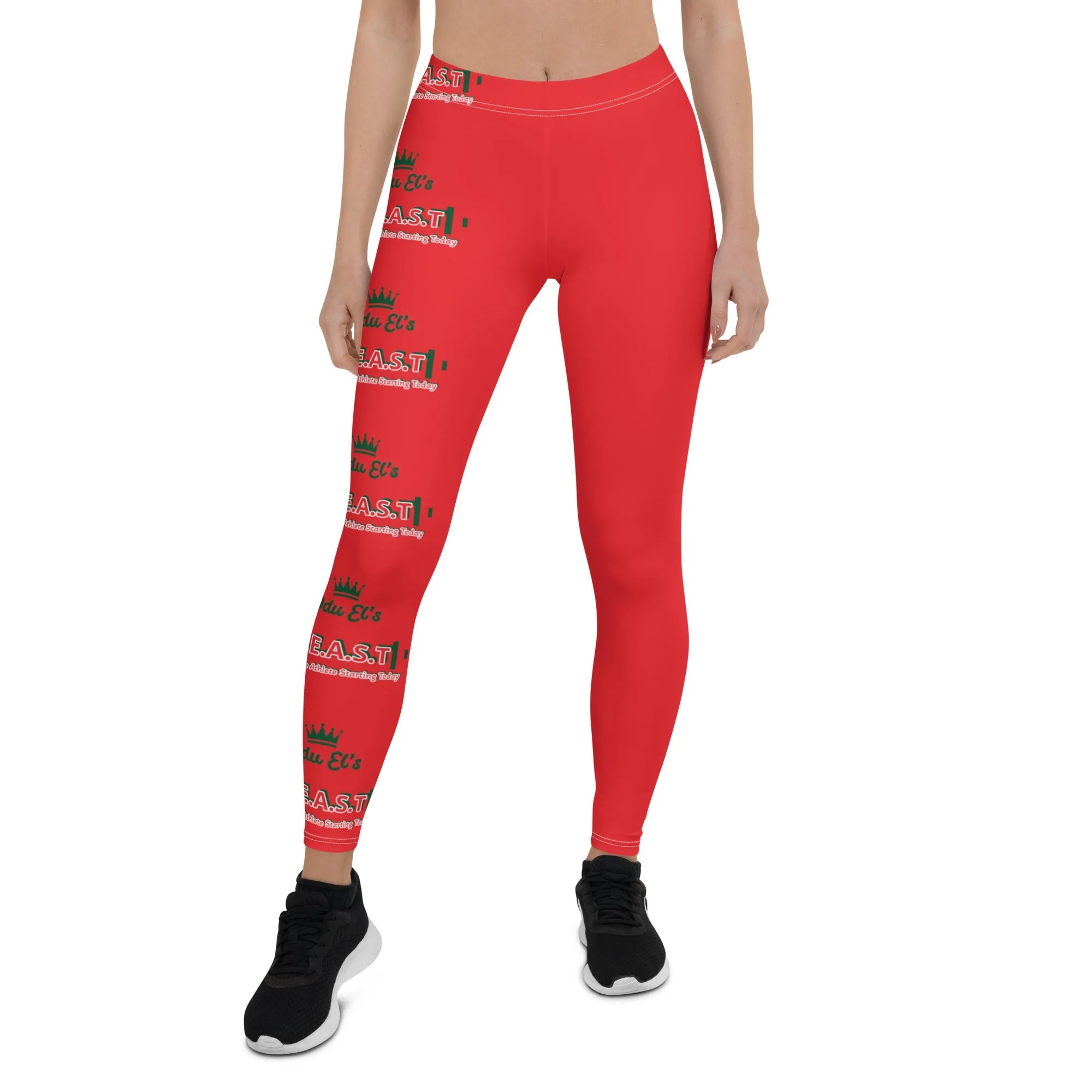 Odu El's B.E.A.S.T. Print Leggings