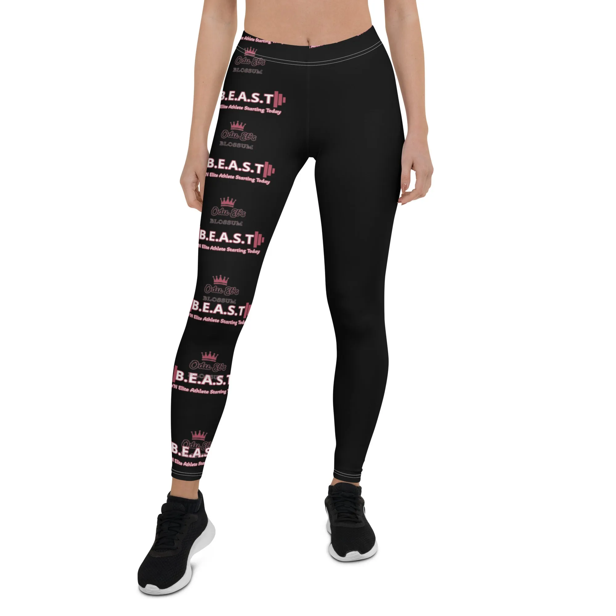 Odu El's B.E.A.S.T. Print Leggings