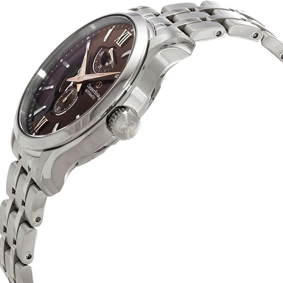 Orient Star Contemporary Layered Skeleton Men's Silver Watch RE-AV0B02Y00B