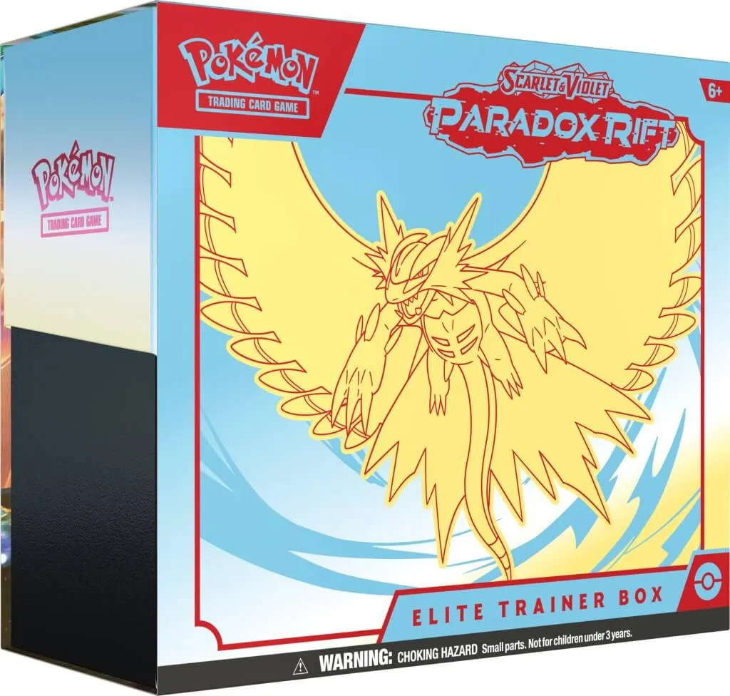 Pokemon TCG Scarlet & Violet 4 Paradox Rift Elite Trainer Box Assorted Styles