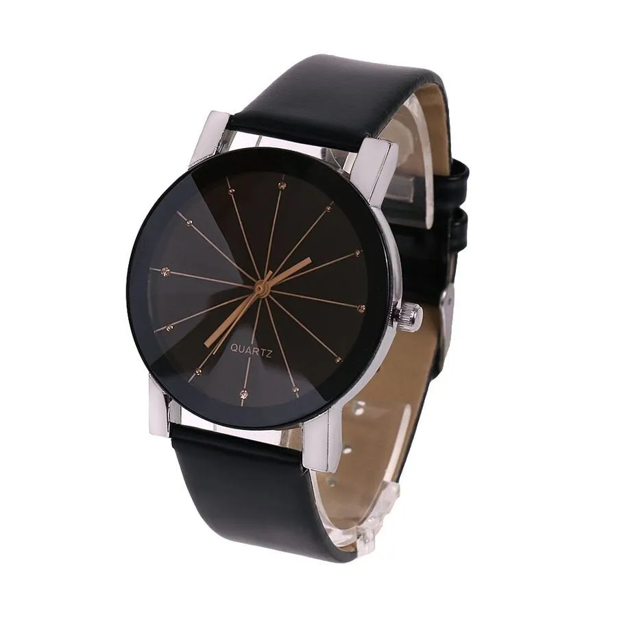 Radiation Line Round Watch