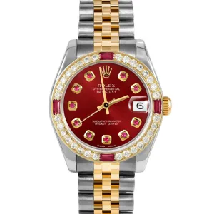 Rolex Datejust 31mm | 178273-RED-RBY-AM-4RBY-JBL