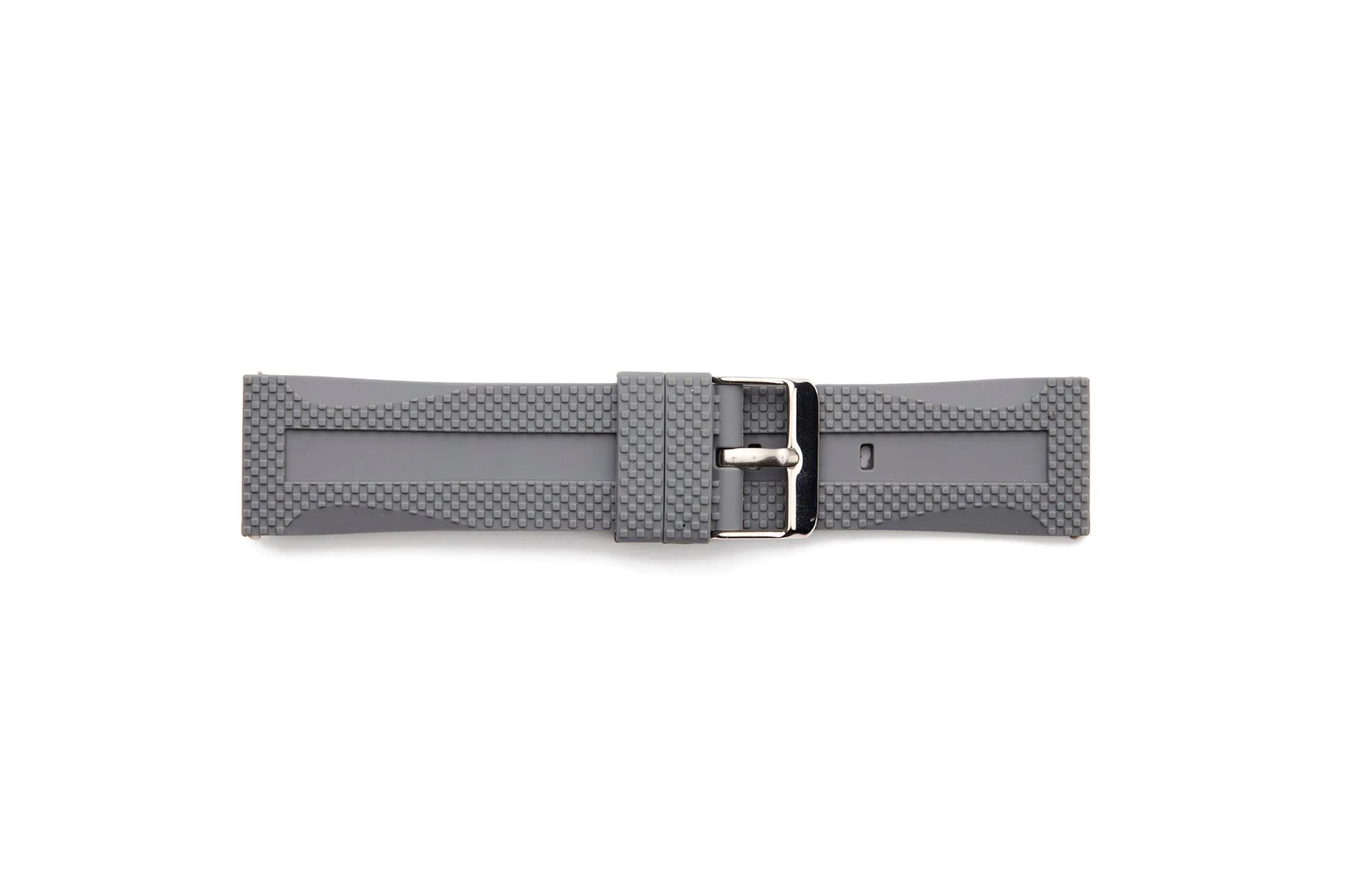 RUB-36 New Diamond Style Rubber Watch Band