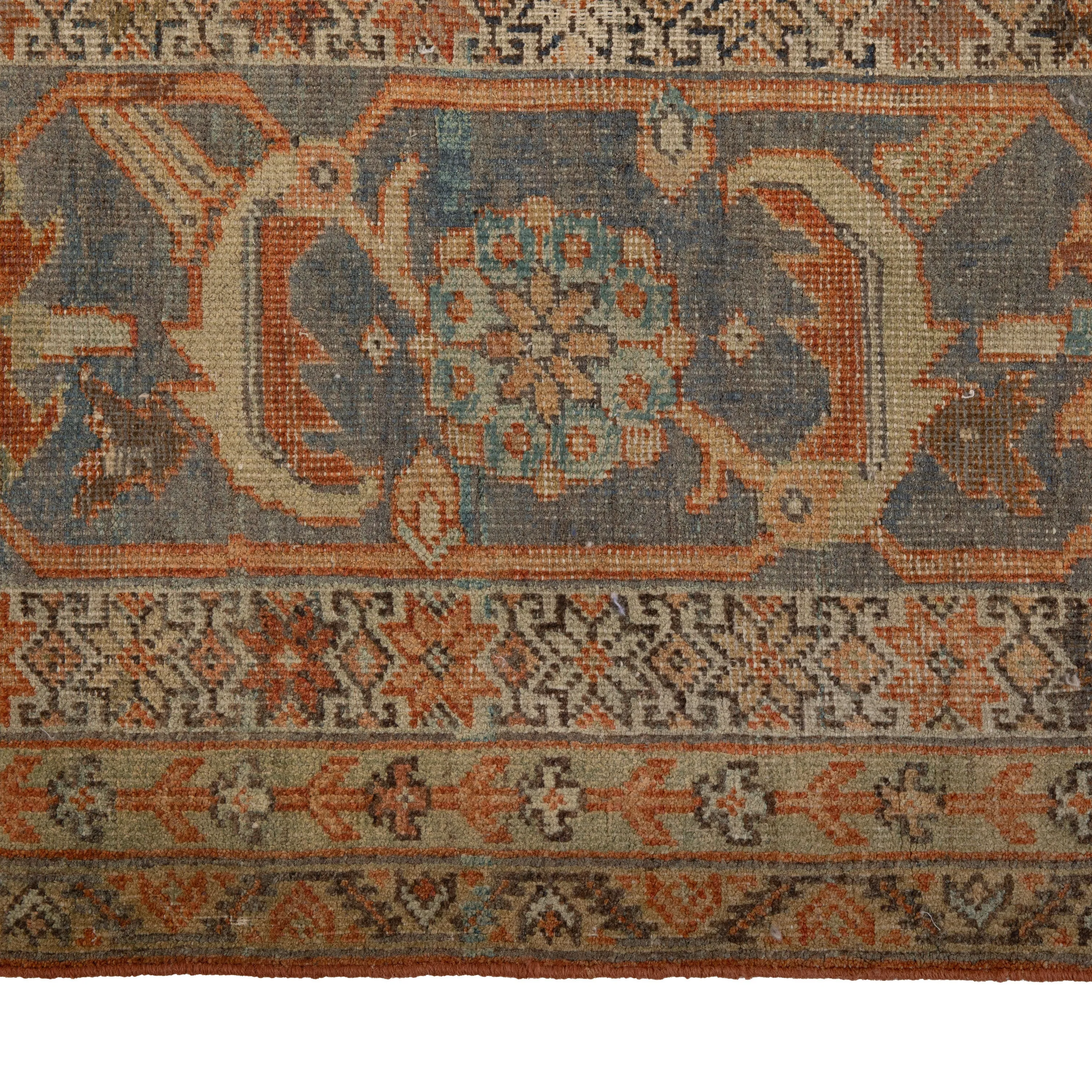 Rust Antique Mahal Rug - 10'4" x 13'7"