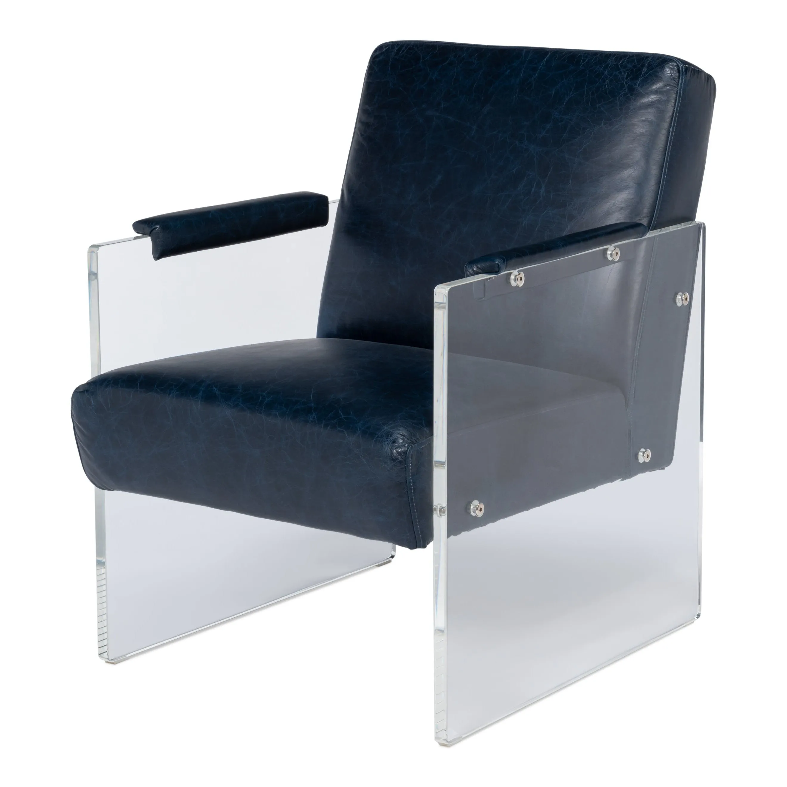 Sarreid - Holloway Armchair  Chateau Blue - Blue - Transitional