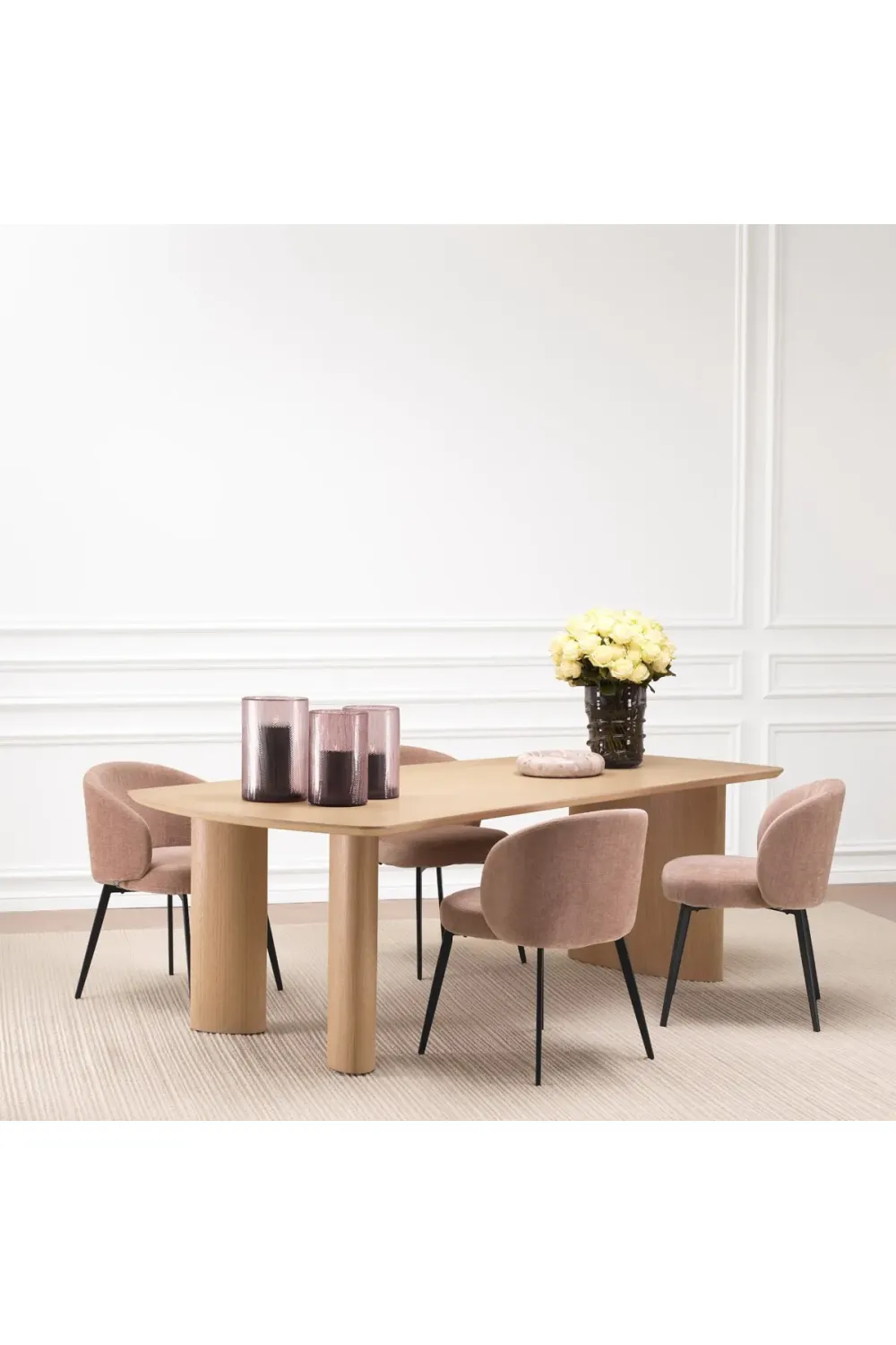 Scandinavian Oak Dining Table S | Eichholtz Bergman